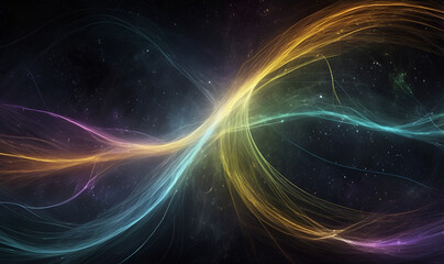 Pulsating streams of data in digital networked space