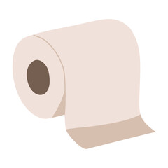 vector toilet paper, flatt art, cardboard sleeve, recycling