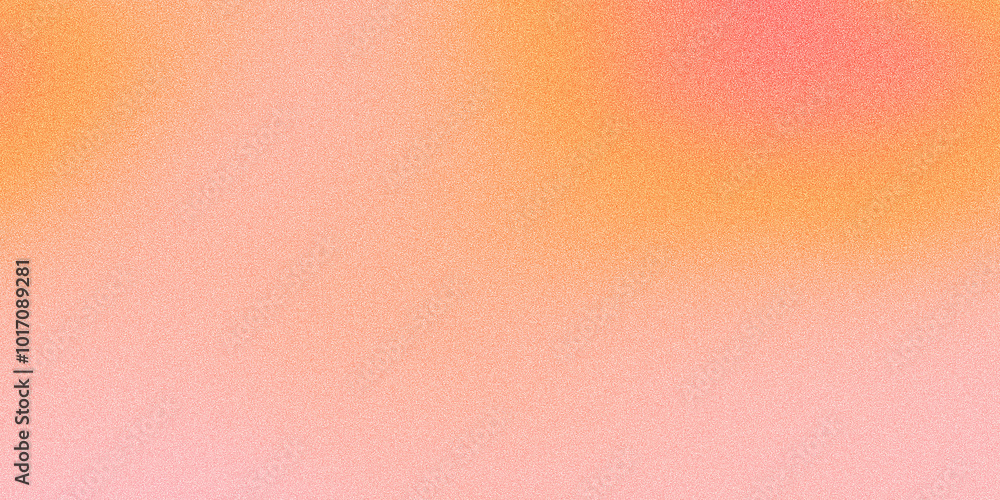 Poster color grain gradient abstract background with grainy noise gradation texture. warm pastel colors mes