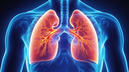 World Day against Chronic Obstructive Pulmonary Disease. pneumonia. human lung model