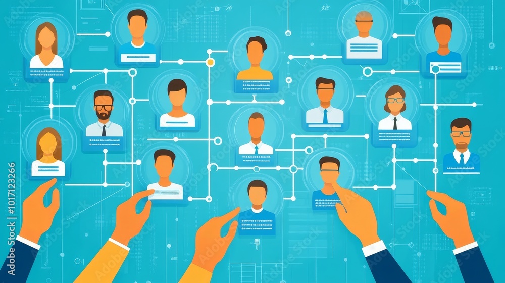 Poster manager’s viewpoint on team collaboration and structure
