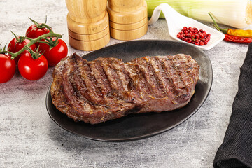 Rib eye steak grilled beef