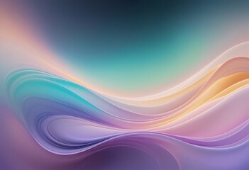 Obraz premium Fluid Gradient with Lavender, Cyan, MistyRose, Silver and Dark Goldenrod Transitions