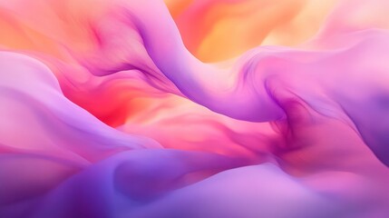 Obraz premium Abstract Purple and Pink Swirling Fabric Background