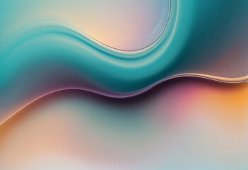 Obraz premium Fluid Gradient with LightGray, Cyan, LightGray, Gold and Dark Goldenrod Transitions