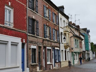 Alte Fachwerkhäuser in Beauvais in Nordfrankreich