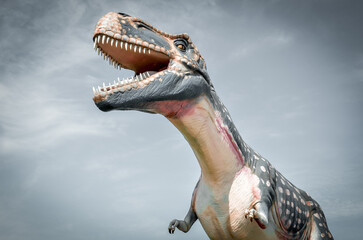 Close up shot aTyrannosaurus Rex