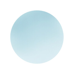 Blue gradient circle isolated on white background raster illustration