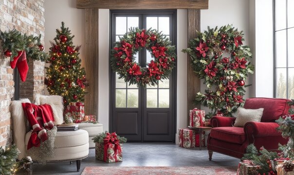 Luxurious holiday wreaths elegant designs that bring sophistication to your Christmas