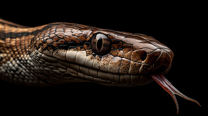 Fototapeta premium close up of a snake
