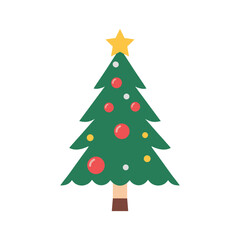 christmas tree illustration