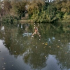 spider on the web