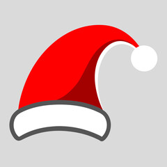 santa hat vector illustration