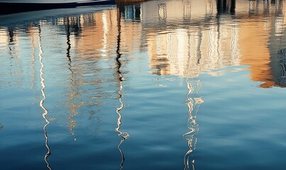 Fototapeta premium Waterfront Reflection