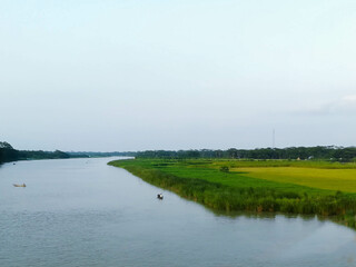 Beautiful landscape in Bangladesh south Asia