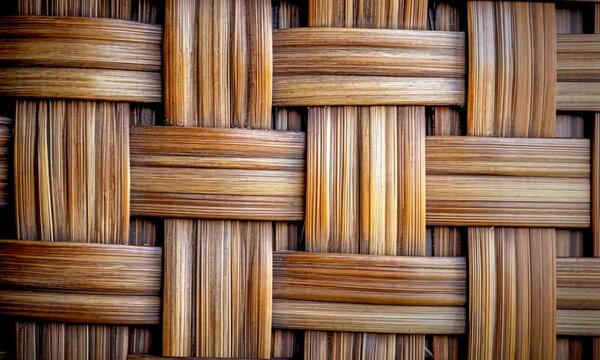 Woven Bamboo Texture