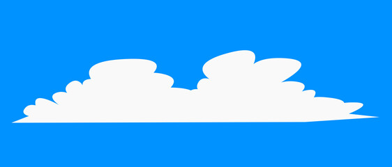 set of clouds element  for illustration decoration white sky with other variant