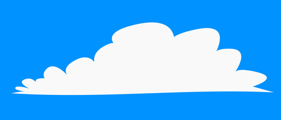 set of clouds element  for illustration decoration white sky with other variant