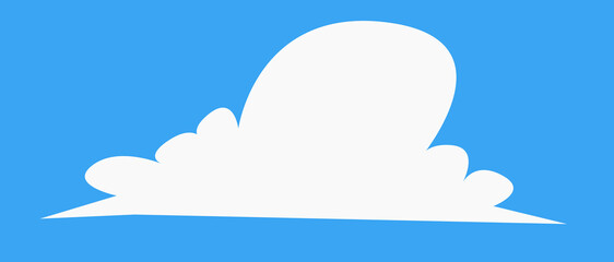 set of clouds element  for illustration decoration white sky with other variant