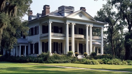 Fototapeta premium A Grand Southern Mansion