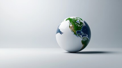 Fototapeta premium Global Business and Wealth Concept Illustration