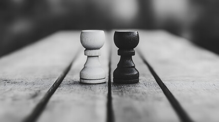 chessboard with pieces