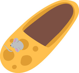 Cheese Home Slippers