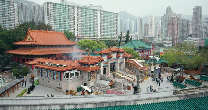 Hong Kong Wong Tai Sin temple
