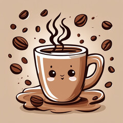 Obraz premium cup of coffee