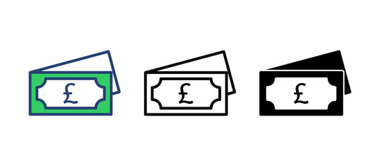 Money icon vector. Money vector icon.