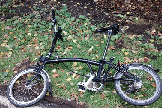 bicycle on the grass