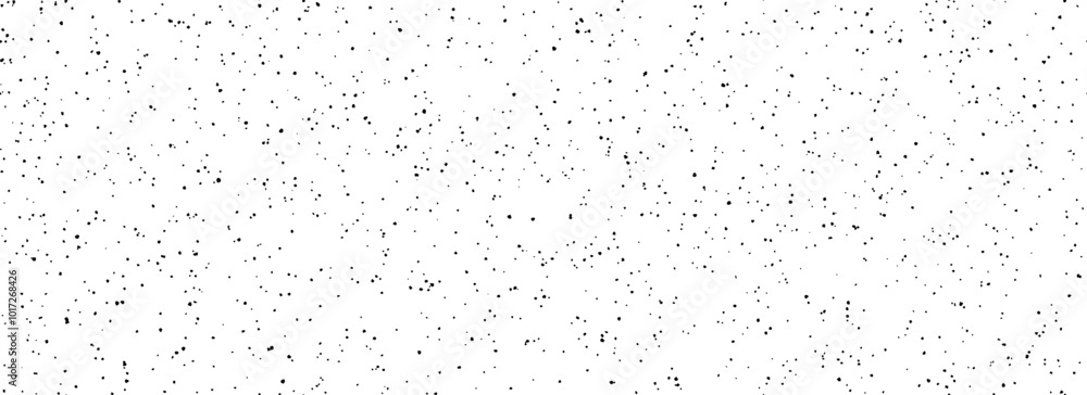 Poster seamless grain speckle texture. distress grunge dot background. black grungy splash repeated pattern