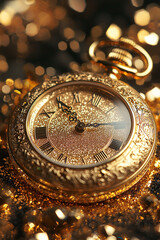 gold pocket watch