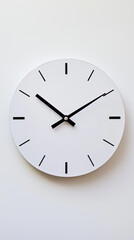 clock isolated on white