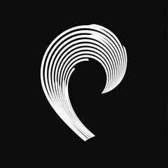 Black and white minimalist quote image with bold, clean typography, ideal for a modern and sharp aesthetic on