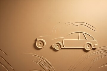 retro car background