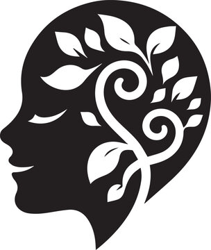 recommend clip art: Baby head logo silhouette vector black and white