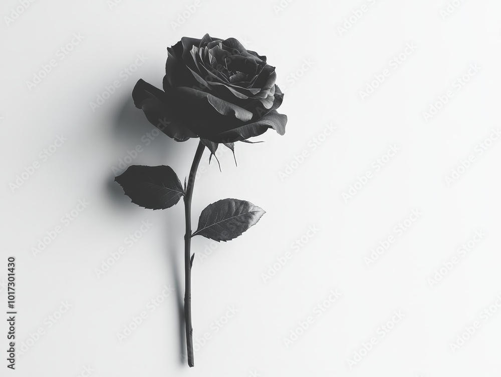 Poster simple quote with elegant black text on a white background, creating a minimalistic and clear design