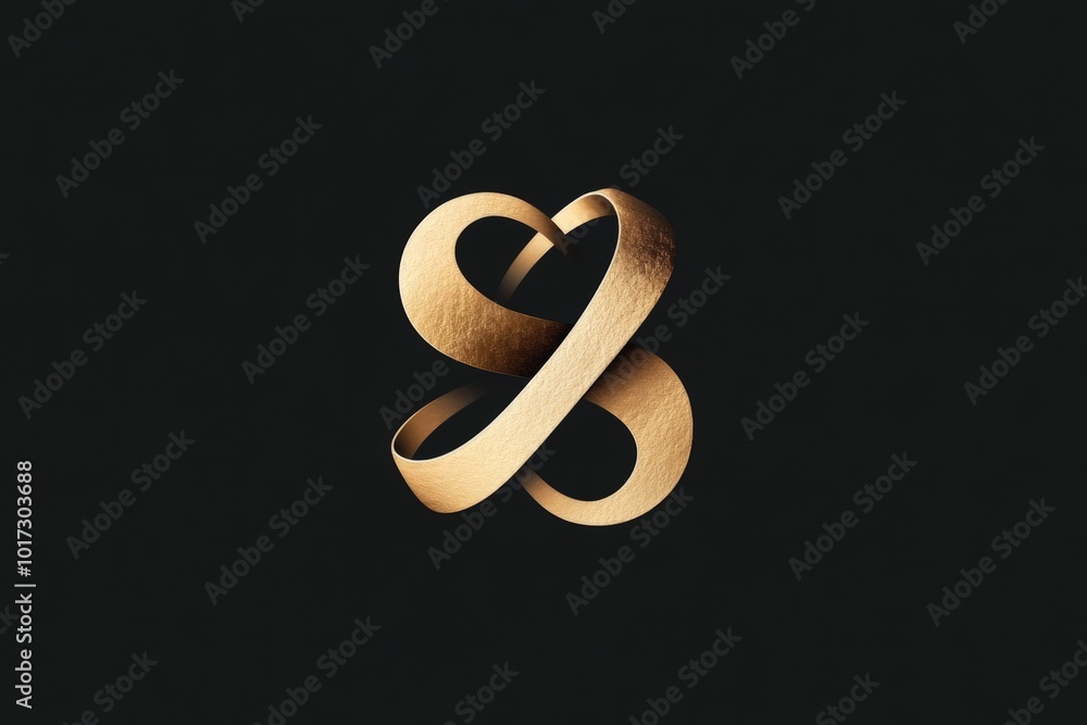 Poster typography design for branding, with creative use of letterforms and kerning to create a unique and 