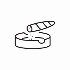 cigarette smoking icon sign vector