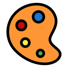 color palette icon 