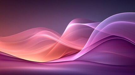 Abstract background with purple and pink flowing lines.
