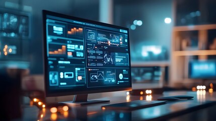 Cutting Edge Smart Home System with Connected IoT Devices in Minimalist Monochrome Design Highlighting Innovation in Home Automation and Advanced Technology for Efficient and Convenient Lifestyle