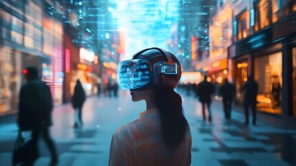 Innovative AI powered holographic chatbot technology revolutionizing the future of retail and customer service delivering a seamless personalized and efficient shopping experience