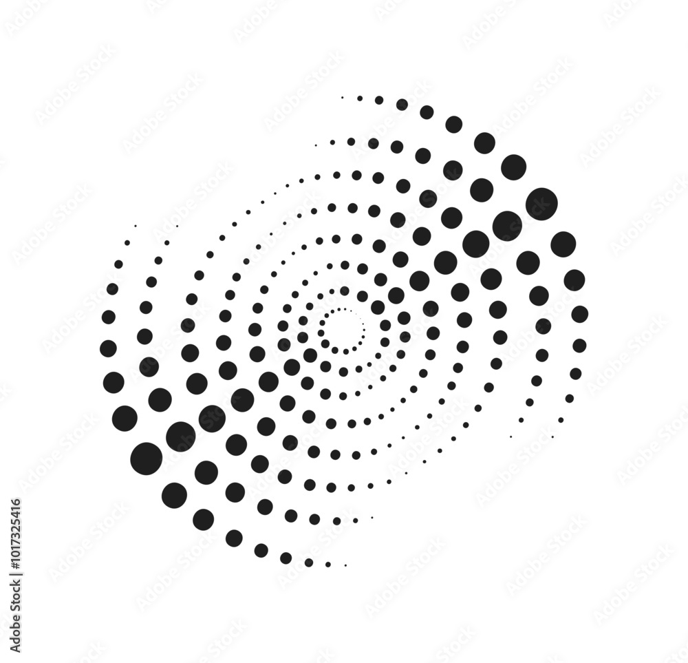 Aufkleber high speed line concept. digital motion, sparkles and rays. dotted curved pattern. futuristic techno