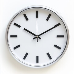 clock isolated on white background