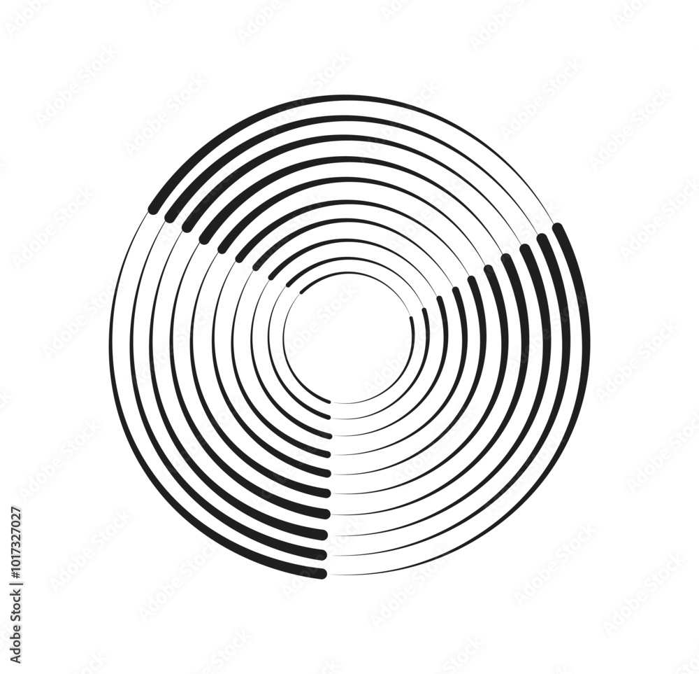 Aufkleber high speed line concept. digital motion, sparkles and rays. curved lines pattern. graphic element fo