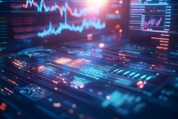 Futuristic 3D Render of Emerging Technologies Transforming the Market