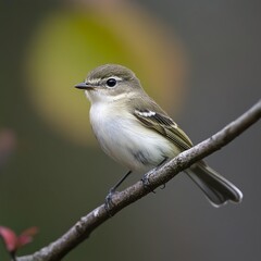 Fototapeta premium Small Bird Perched on Branch - Wildlife Photography