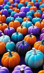 colorful halloween background